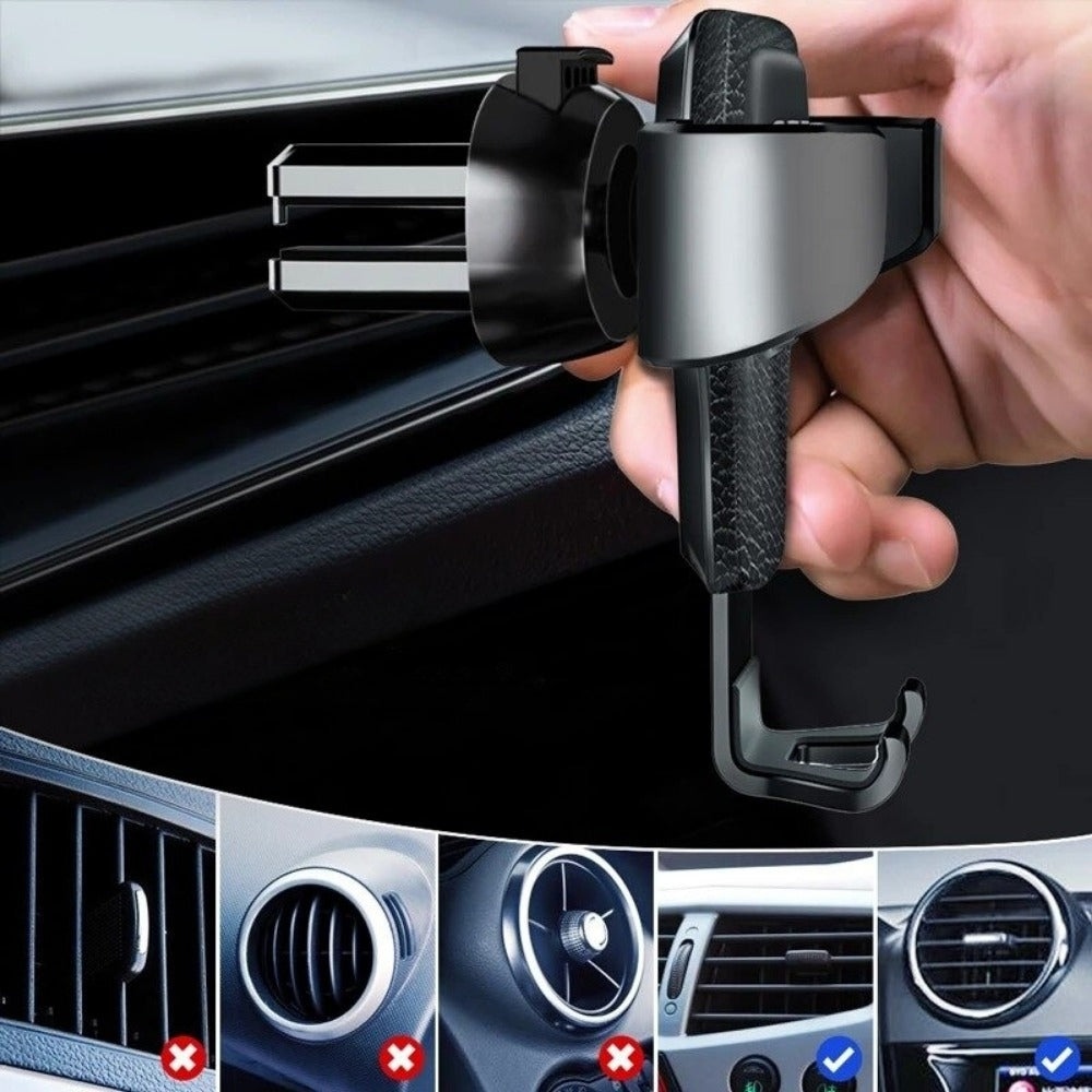 Universal Gravity Car Air Vent Mount Holder for iPhone Smartphone GPS