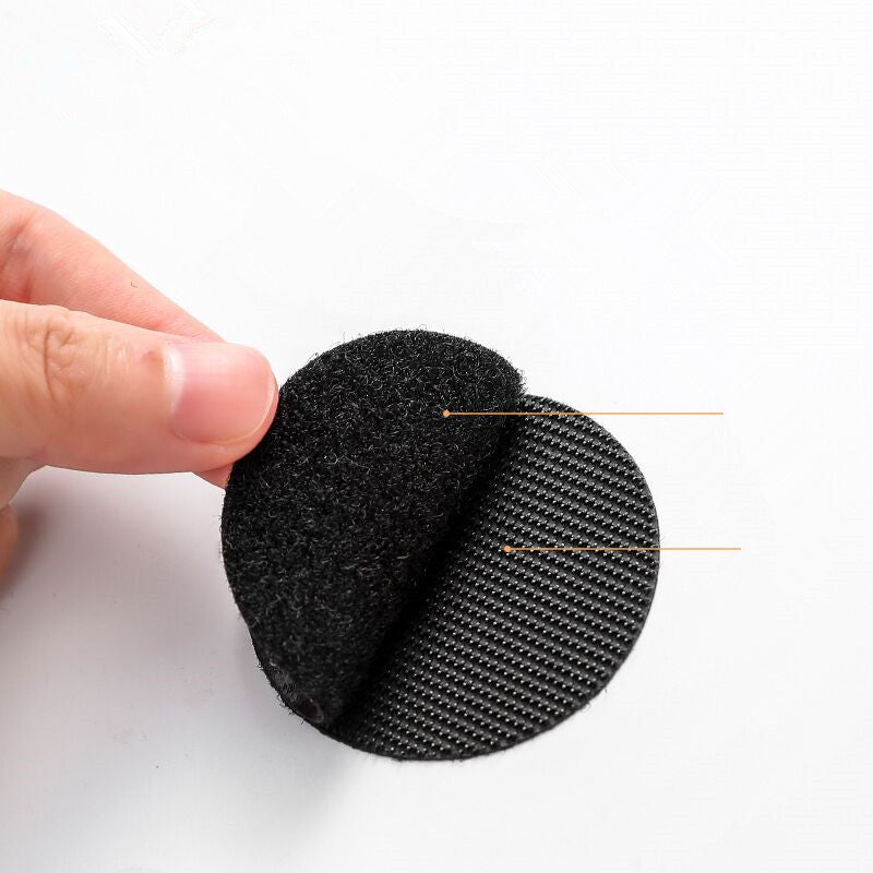 Set de pegatinas antideslizantes para alfombras y sofás con ganchos y bucles adhesivos y almohadillas para el suelo