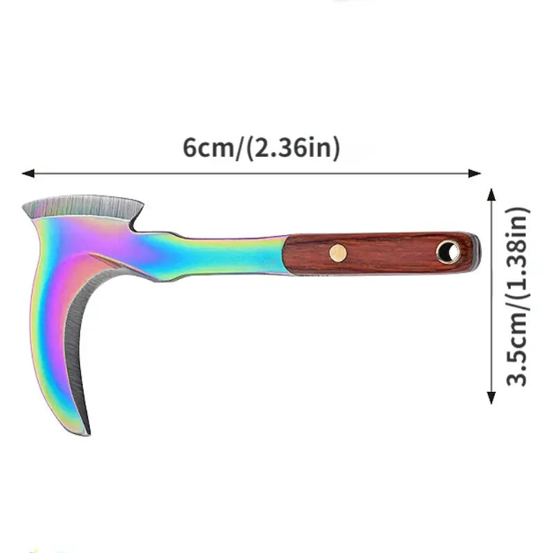 Mini Sickle Bag Set Keychain with Portable Knife and Box Cutter for Everyday Carry