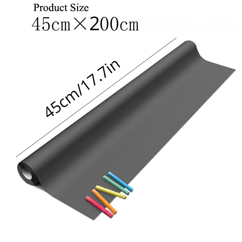 Pegatina para pizarra 45x200cm Vinilo para pared, decoración para escuela, oficina, sala