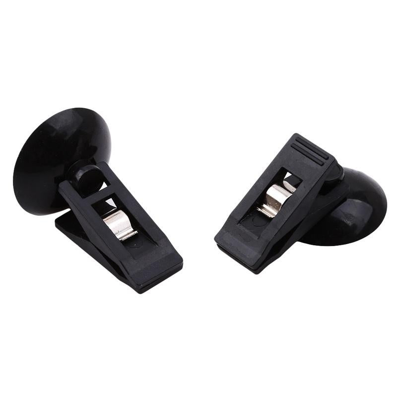 Universal Car Towel Card Holder Fixing Clip Suction Cup Bracket 2/4pcs