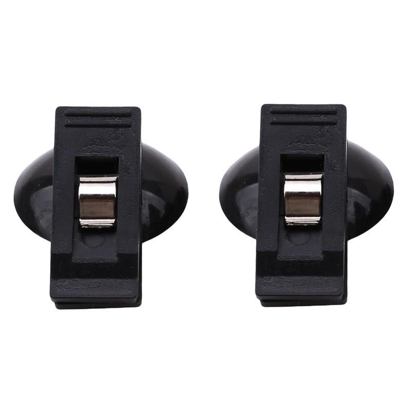 Universal Car Towel Card Holder Fixing Clip Suction Cup Bracket 2/4pcs
