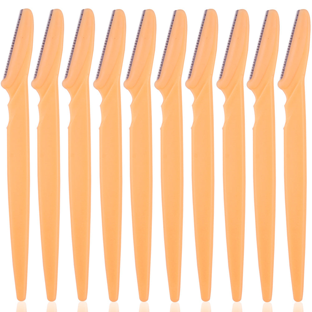 Женский триммер для бровей, лезвия, бритва, удаление волос, бритва для лица, 3/4/10 шт