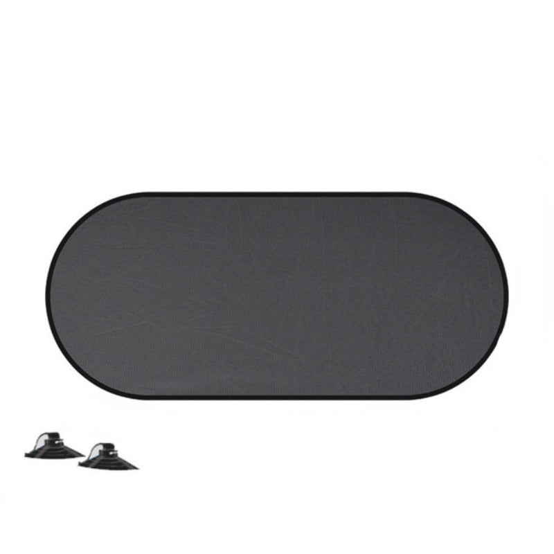 Universal avtomobil quyosh nuri himoyasi tarmoq orqa oynasi quyosh niqobi 100x50cm