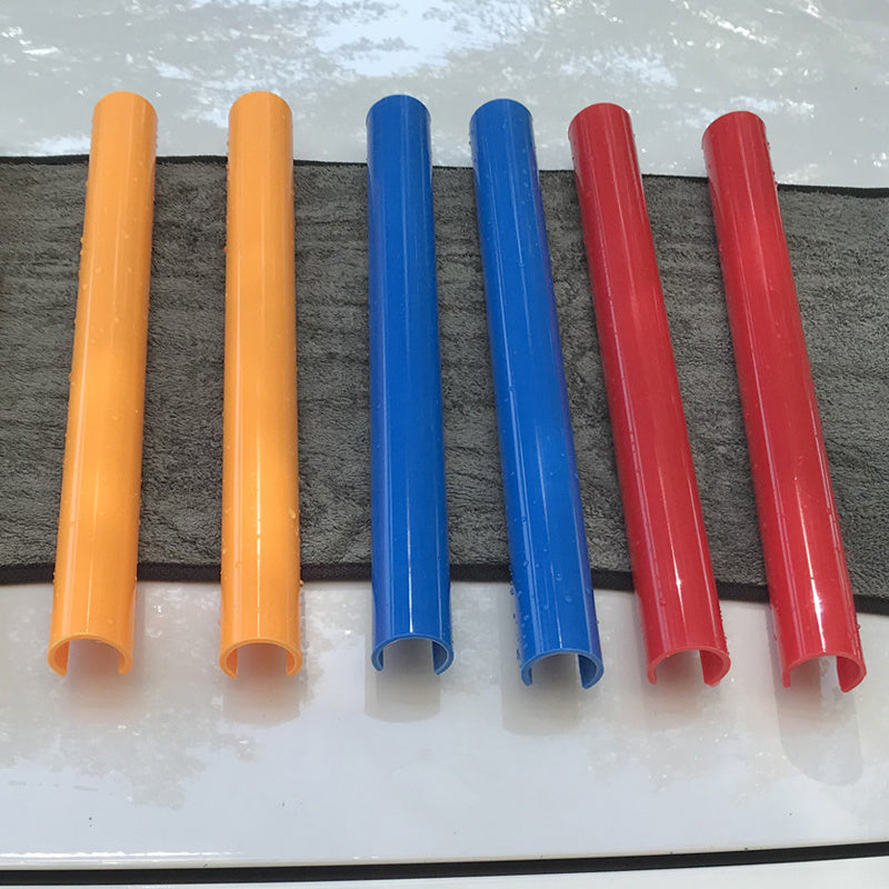 2Pcs Car Front Grille Sticker Cover Trim Strips for 5/6/7 Series SUVs