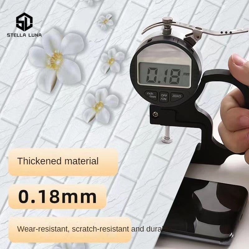 Oil-Proof Kitchen Wall Sticker Waterproof High Temperature Resistant Self-Adhesive Contact Paper