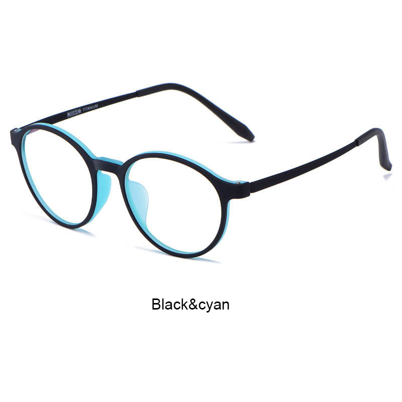 Men's TR90 Round Frame Multifocal Photochromic Reading Glasses with Blue Light Protection