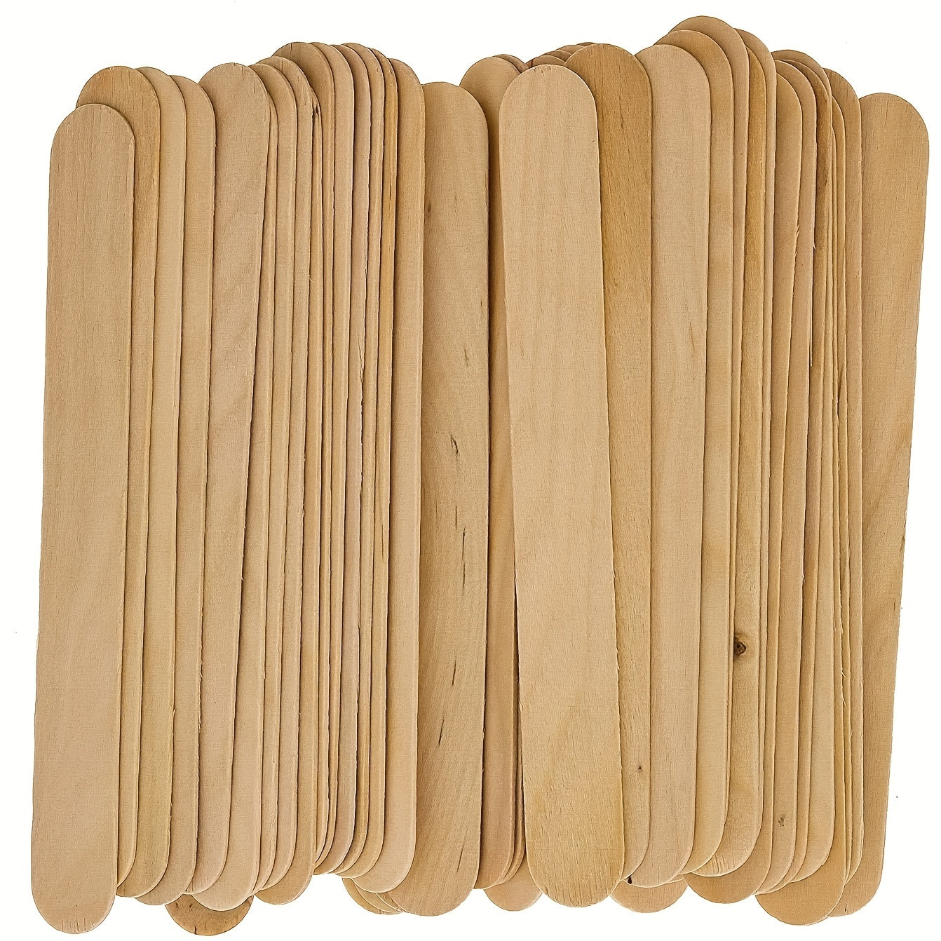 20Pcs Natural Wooden Wax Applicator Sticks for Hair Removal