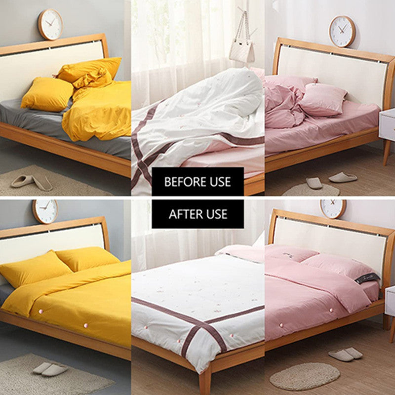 Set of 12 Mushroom Design Bed Sheet Clips Non-Slip Quilt Holders for Secure Bedding