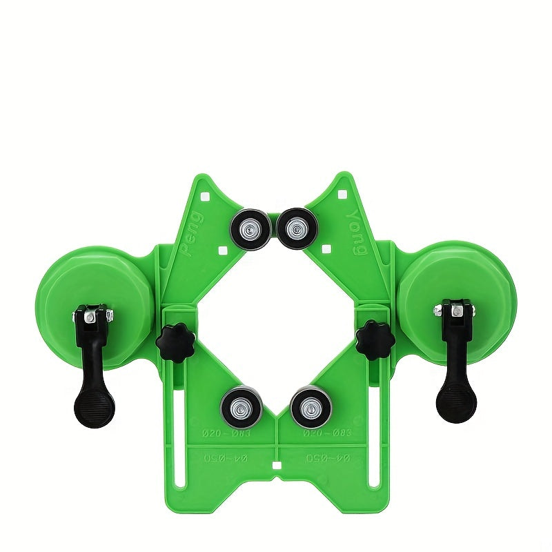 Высокоточный керамический направитель для сверления плитки с присоской и регулируемыми ручками