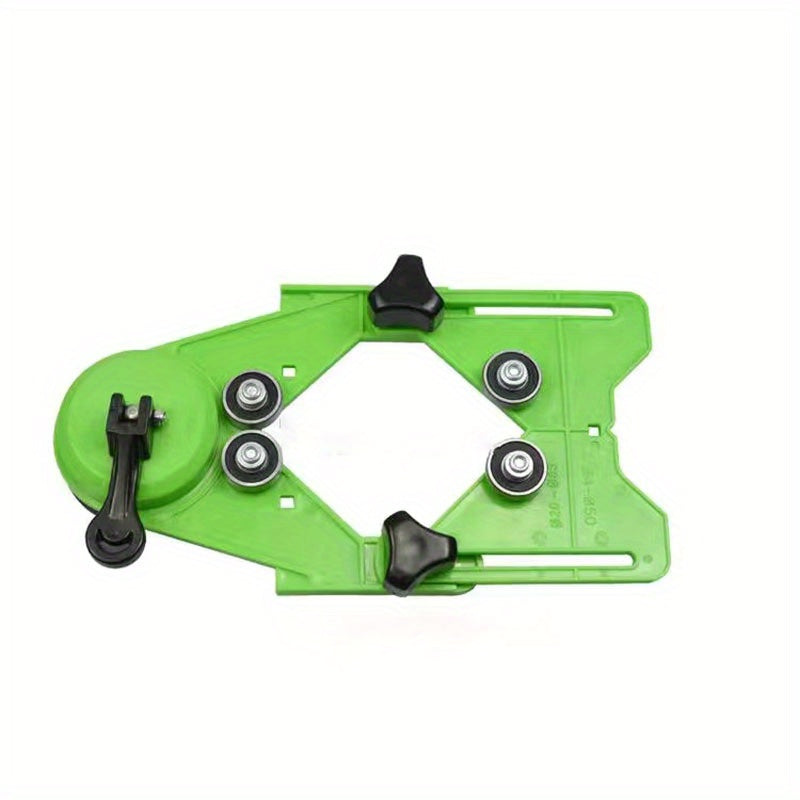 1 dona Yuqori aniqlikdagi keramika plitka burg'ulash qo'llanmasi, sozlanadigan tugmachalar va vakuum stakan bilan uy ta'miri uchun