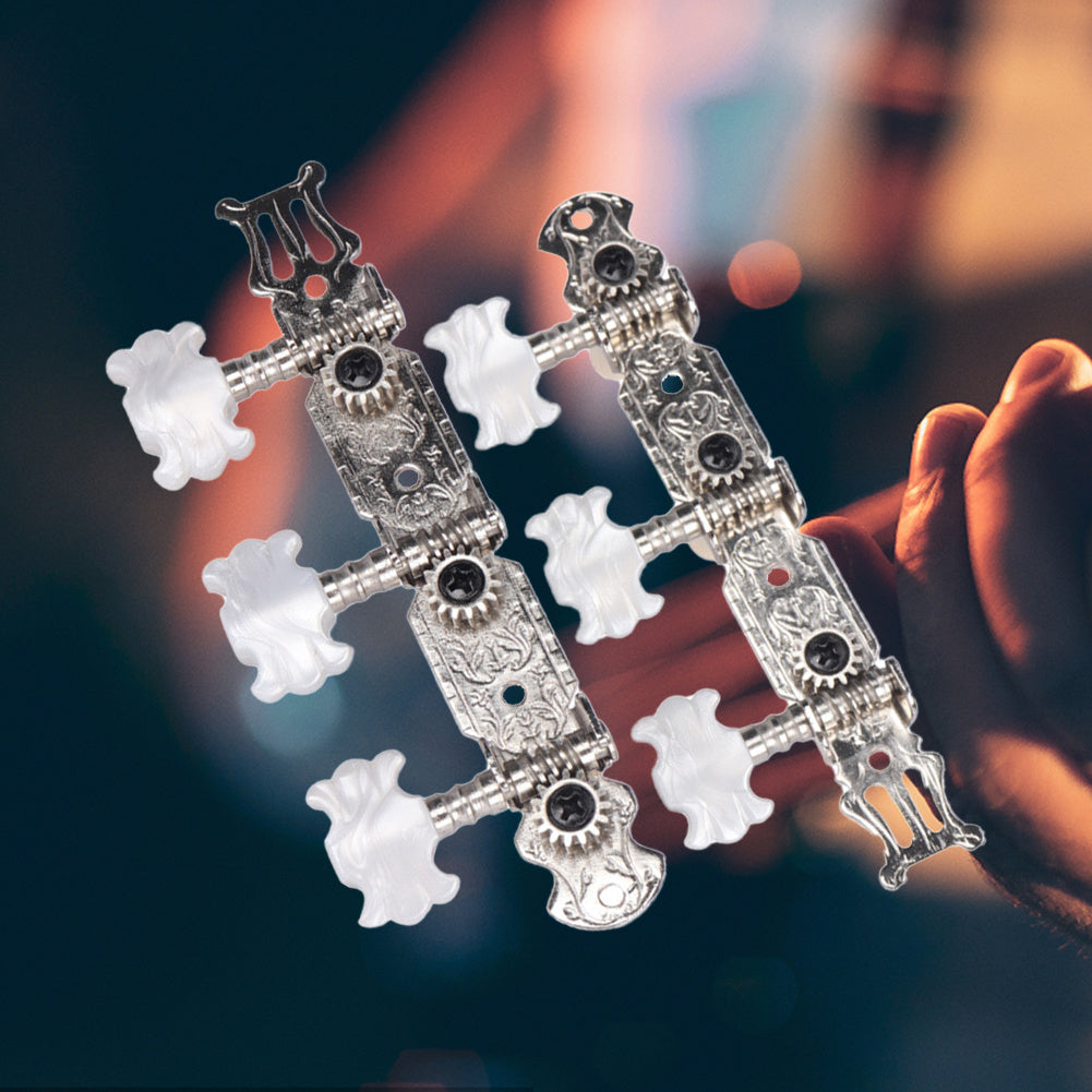 Clavijas de afinación para guitarra clásica fáciles de instalar, duraderas, de calidad superior