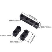 Car Auto Ignition Cable Clip Separator Line Wire Clamp 3pcs for 8mm-10mm