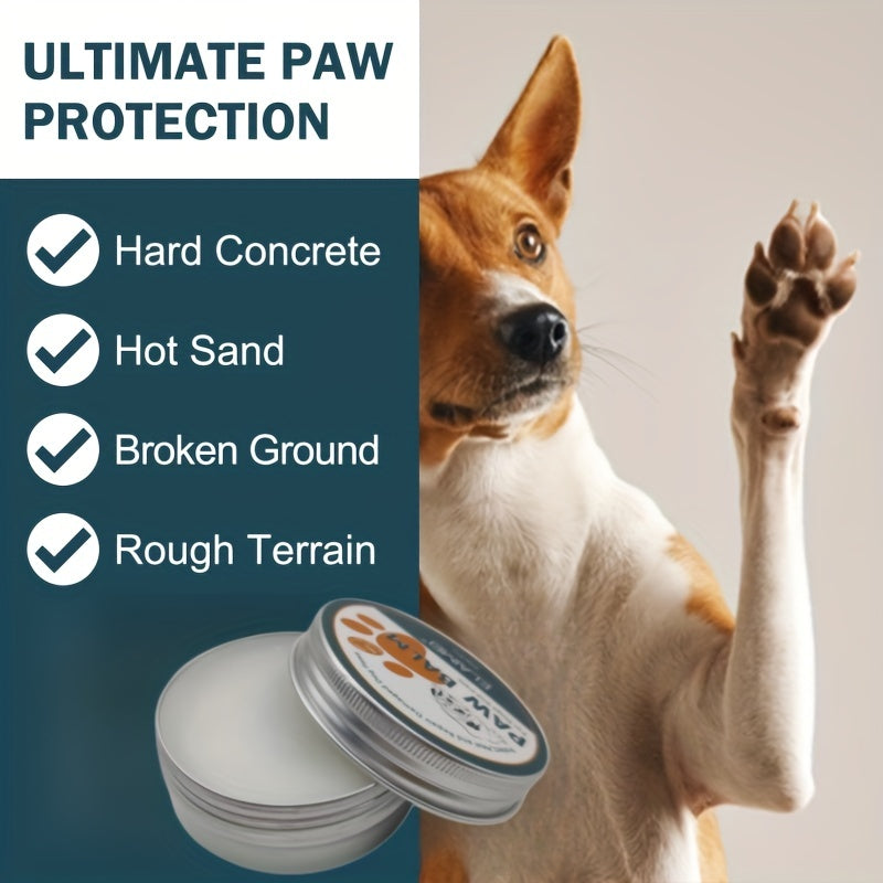 Pet Paw Balm for Dogs and Cats 60g Natural Moisturizer for Cracked Pads and Noses