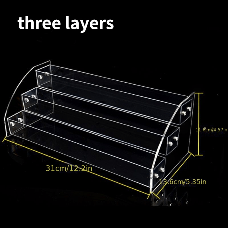 Akril quyoshdan va ko'zoynaklar uchun tashkil etuvchi va ko'zoynaklar uchun ko'rsatish standi, tishli qutichali