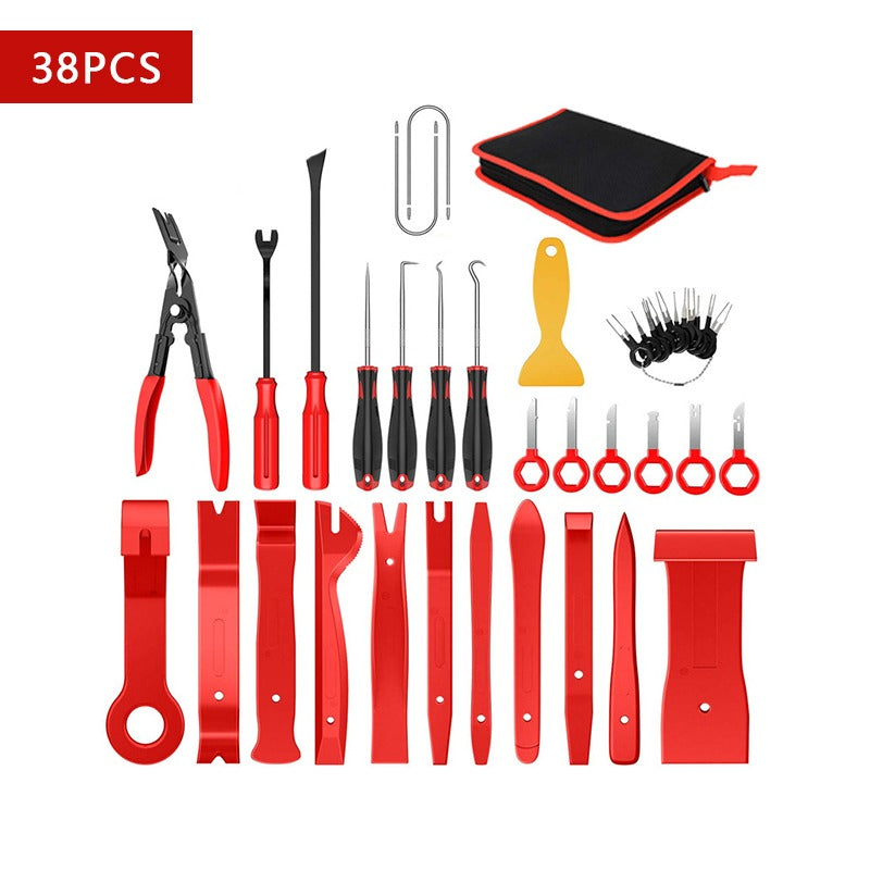 Набор инструментов для ремонта интерьера автомобиля, набор для удаления заклепок, крепежных элементов, панели дверей, отделки