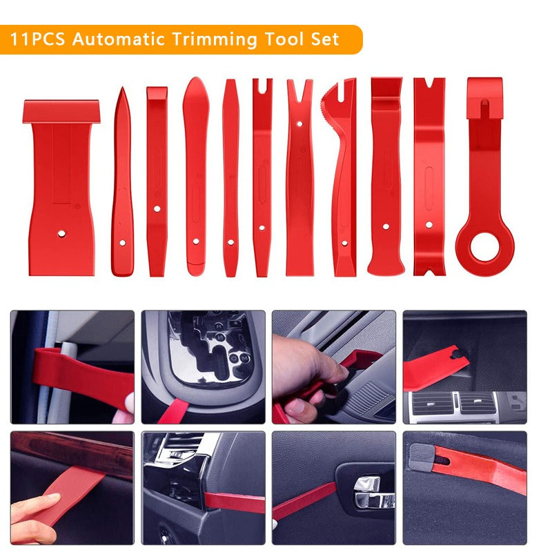 Набор инструментов для ремонта интерьера автомобиля, набор для удаления заклепок, крепежных элементов, панели дверей, отделки