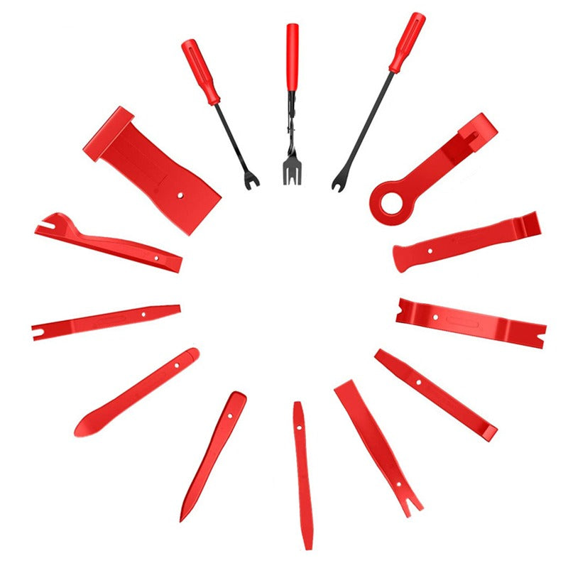 Набор инструментов для ремонта интерьера автомобиля, набор для удаления заклепок, крепежных элементов, панели дверей, отделки