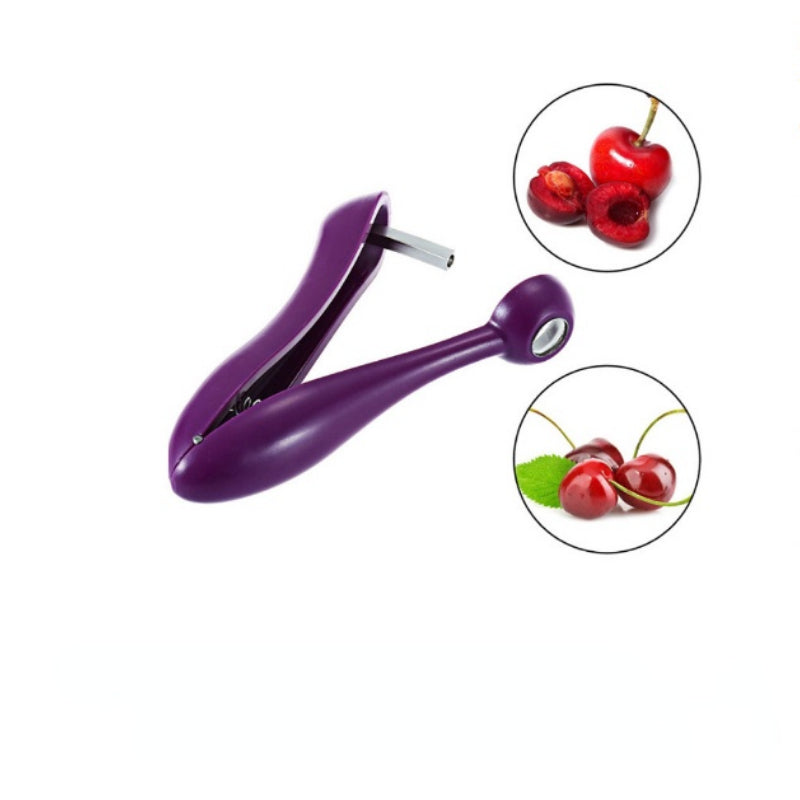 Cherry Fruit Pitter Remover Olive Corer Seed Extractor Kitchen Tool 12.7cm