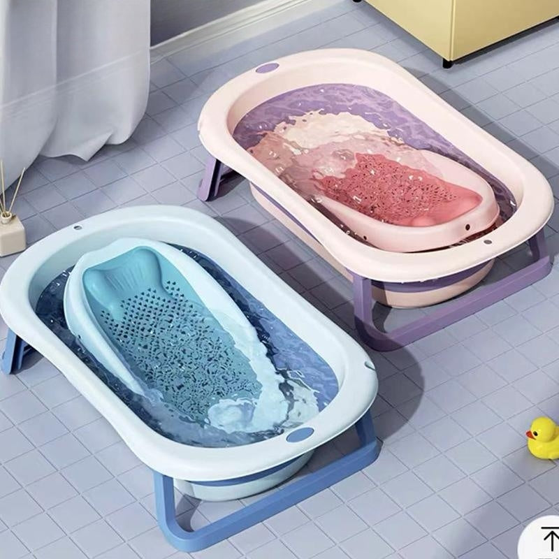 Baby Bath Holder Sink and Tub Fit Soft Quick-Dry for Newborns and Infants