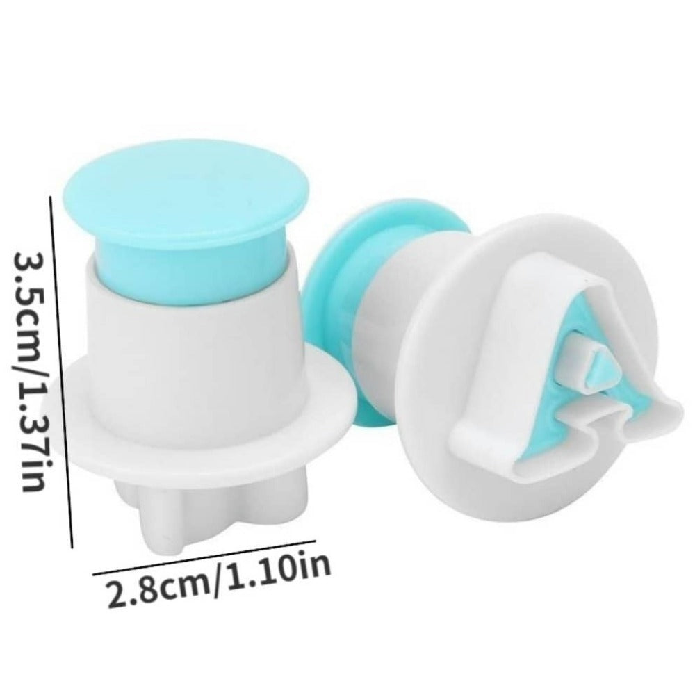 Baking Mold Set with Alphabet Fondant Cookie Cutter Plunger Embosser for Cake