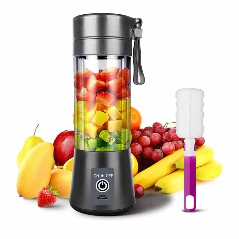 Portable 380ml Mini Blender USB Rechargeable Personal Shake Smoothie Ice Juicer