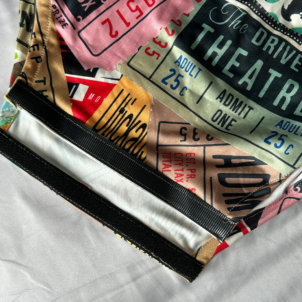 Sayohat uchun elastik mato yukxalta qopqog'i trolley sumkalari uchun 45.72-81.28 sm, yuvilishi mumkin, egiluvchan va portativ, tasodifiy print dizayni bilan.