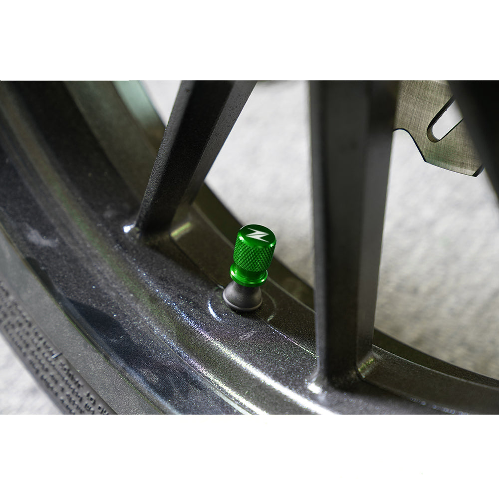 Motorcycle Tire Valve Cap Set Rubber Air Stem Covers for All Models