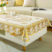 European-Style Waterproof Polyester Tablecloth for Picnic and Holiday Parties