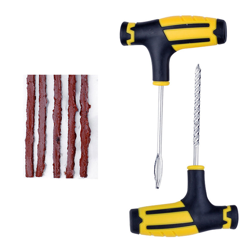 Полный комплект для ремонта шин автомобилей и мотоциклов, устранение проколов и замена