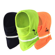 Unisex Fleece Ski Mask Thermal Balaclava Reflective Windproof Adjustable Winter Outdoor