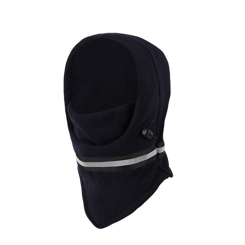 Unisex Fleece Ski Mask Thermal Balaclava Reflective Windproof Adjustable Winter Outdoor