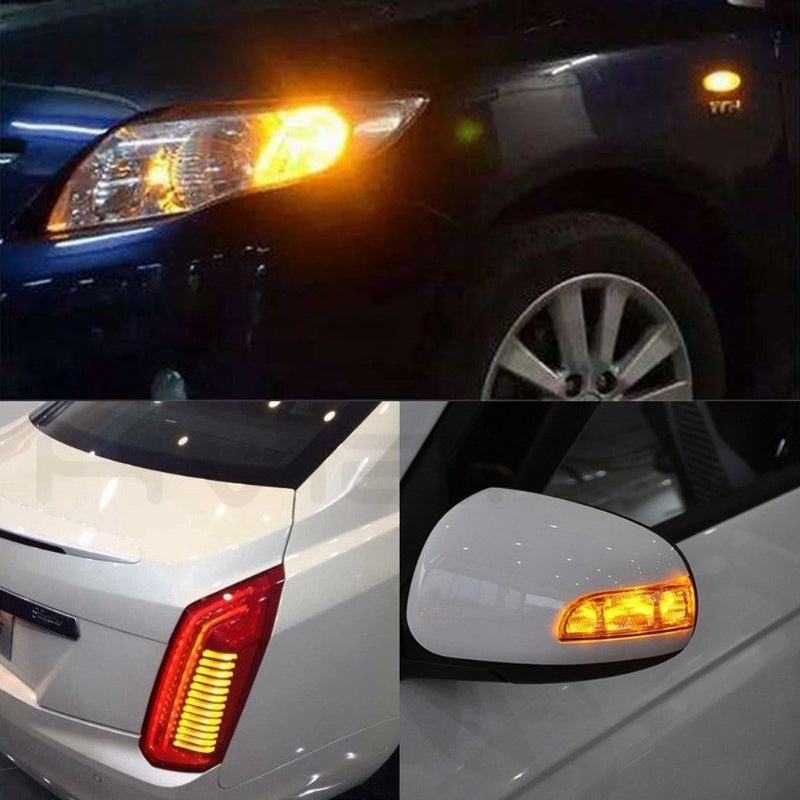 2 Pack 12V 24V LED Turn Signal Bulbs Automotive Brake Parking Reverse Lights