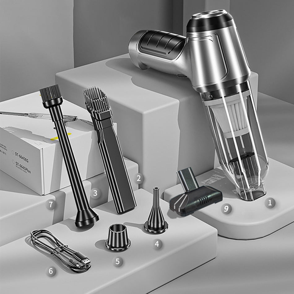 Portable Handheld Vacuum Cleaner 15000PA Suction for Home Car Cleaning