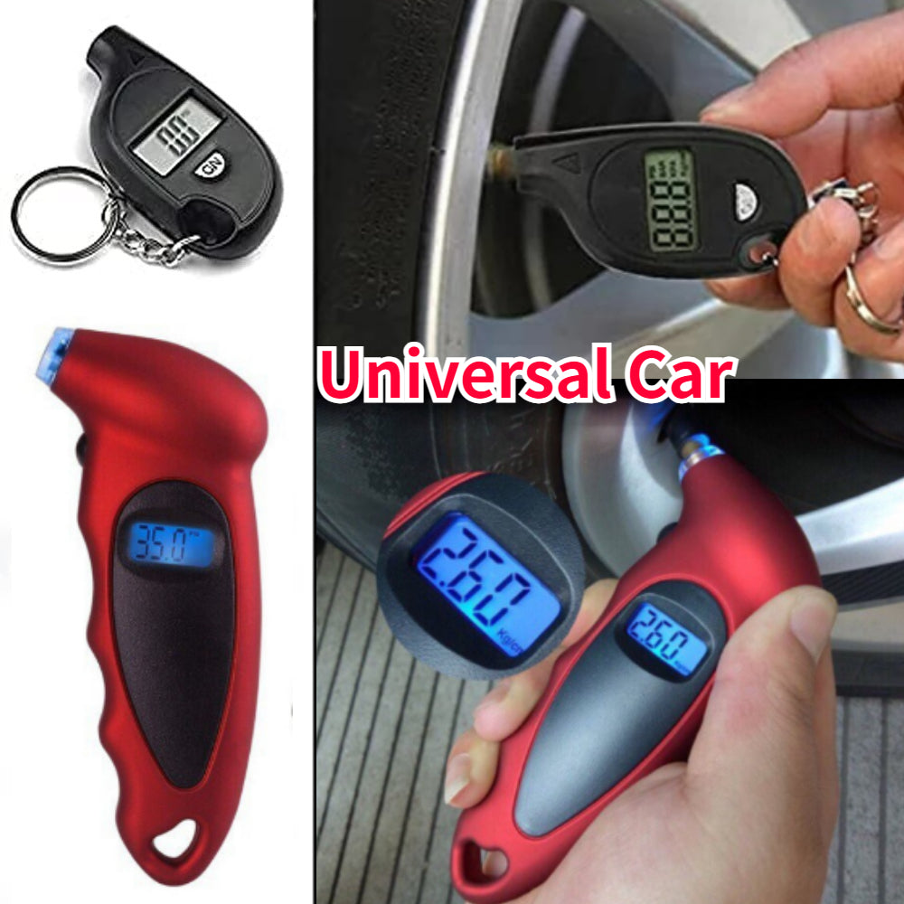 Digital Tire Pressure Gauge Car LCD Backlight High Precision Tool