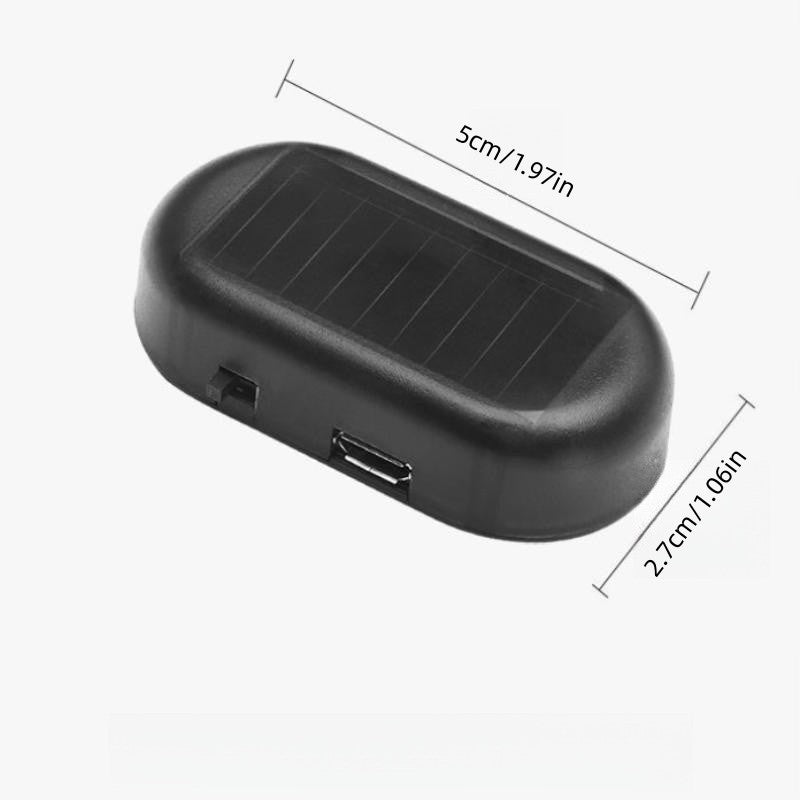 Solar Anti-Theft LED Indicator Light for Car Interior Decorative Sensor