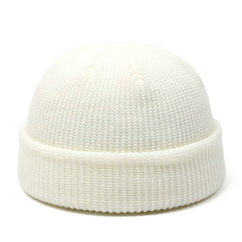 Simple Warm Skullies Beanie Hat for Men and Women in Plain Colors