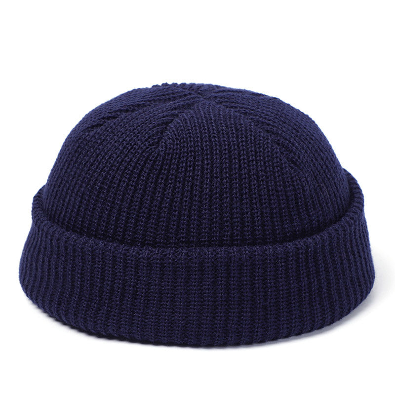 Simple Warm Skullies Beanie Hat for Men and Women in Plain Colors