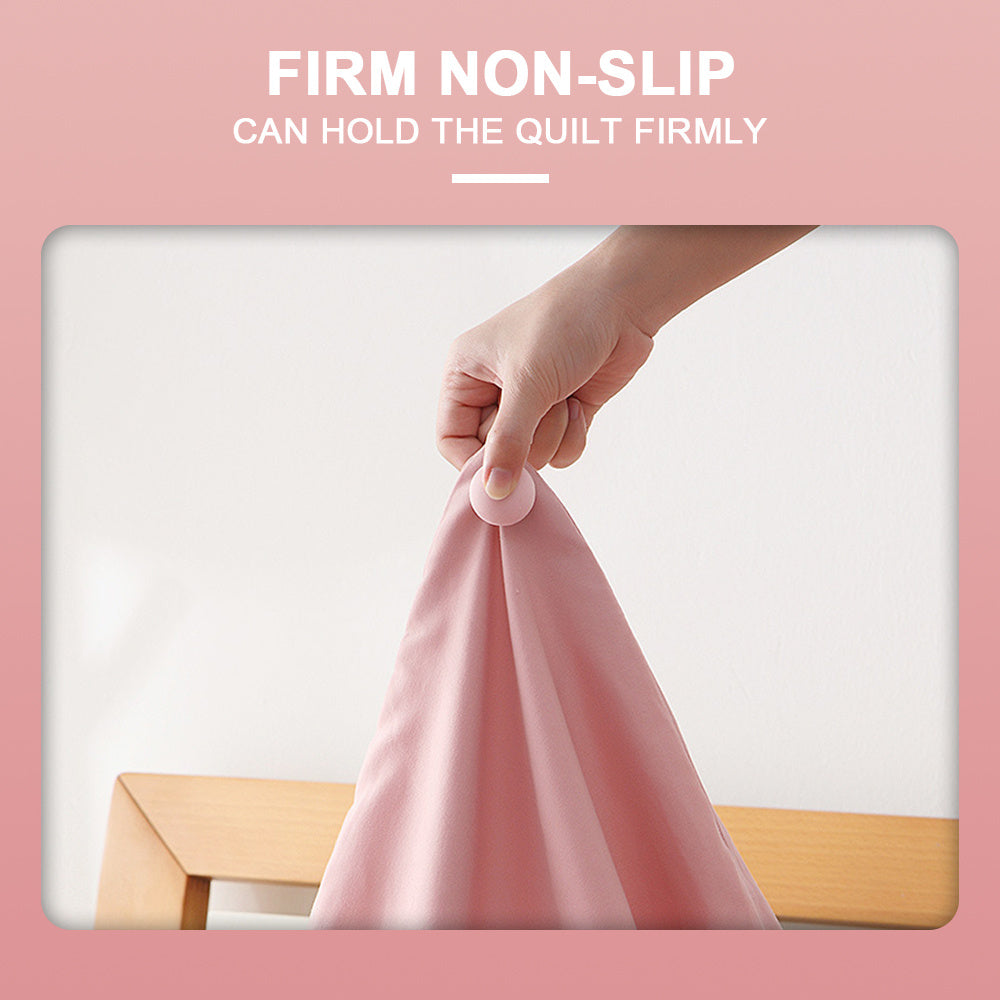 Yotqizish aksessuarlari, sirgʻalmas yostiq qopqogʻi klampalari, yotqizishni mustahkamlash uchun tutqichlar