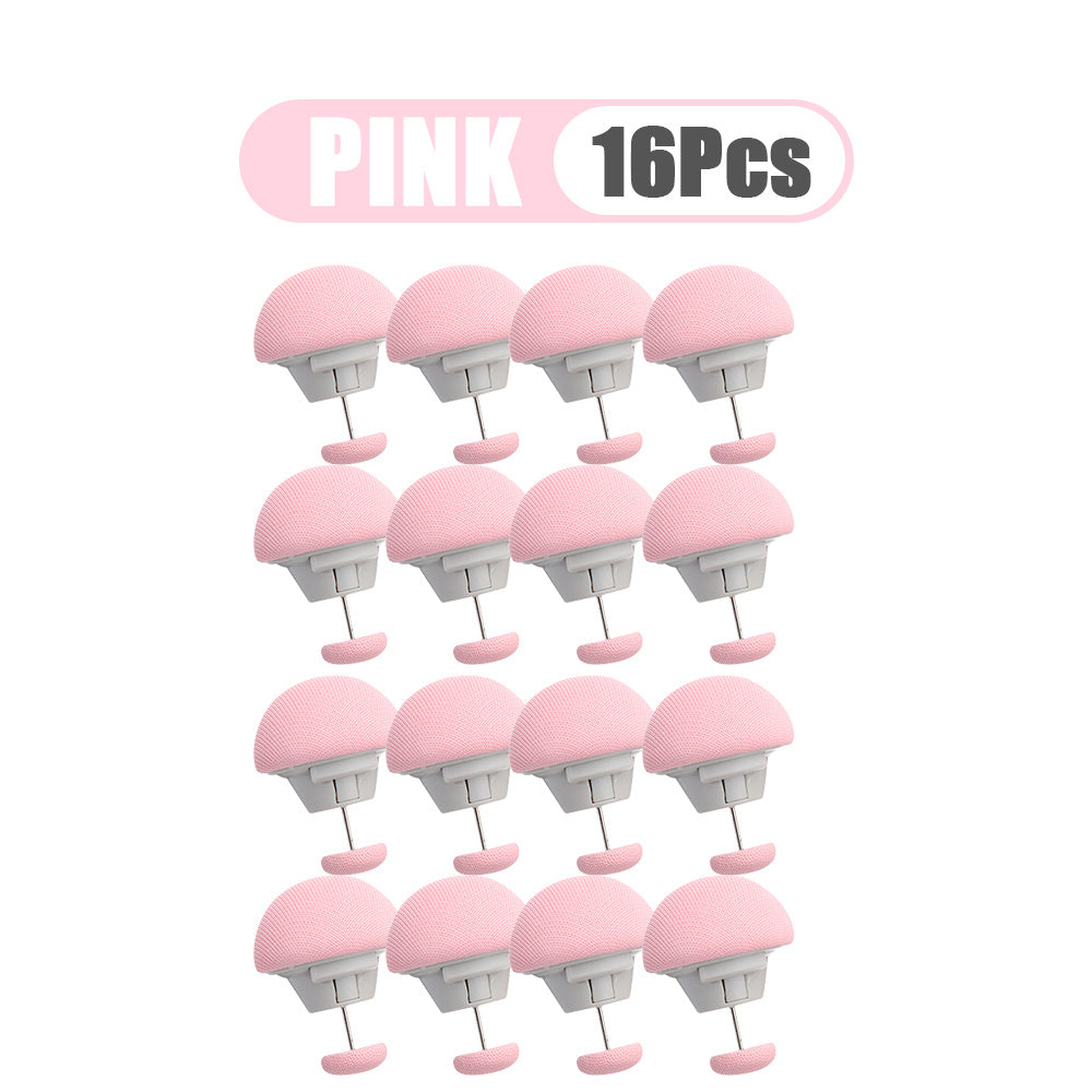 Yotqizish aksessuarlari, sirgʻalmas yostiq qopqogʻi klampalari, yotqizishni mustahkamlash uchun tutqichlar