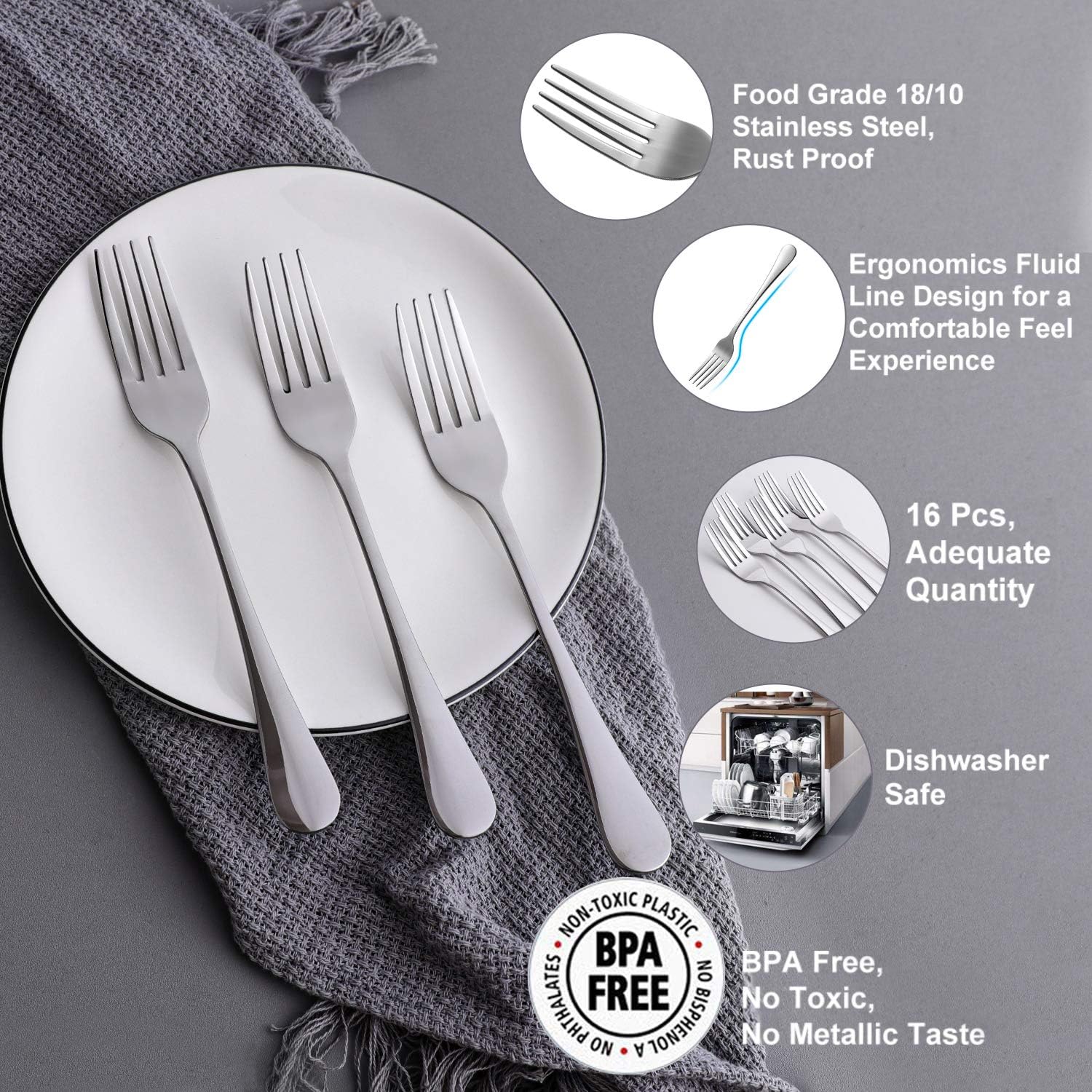 Engraved Stainless Steel Dinner Fork Romantic Gift for Any Occasion