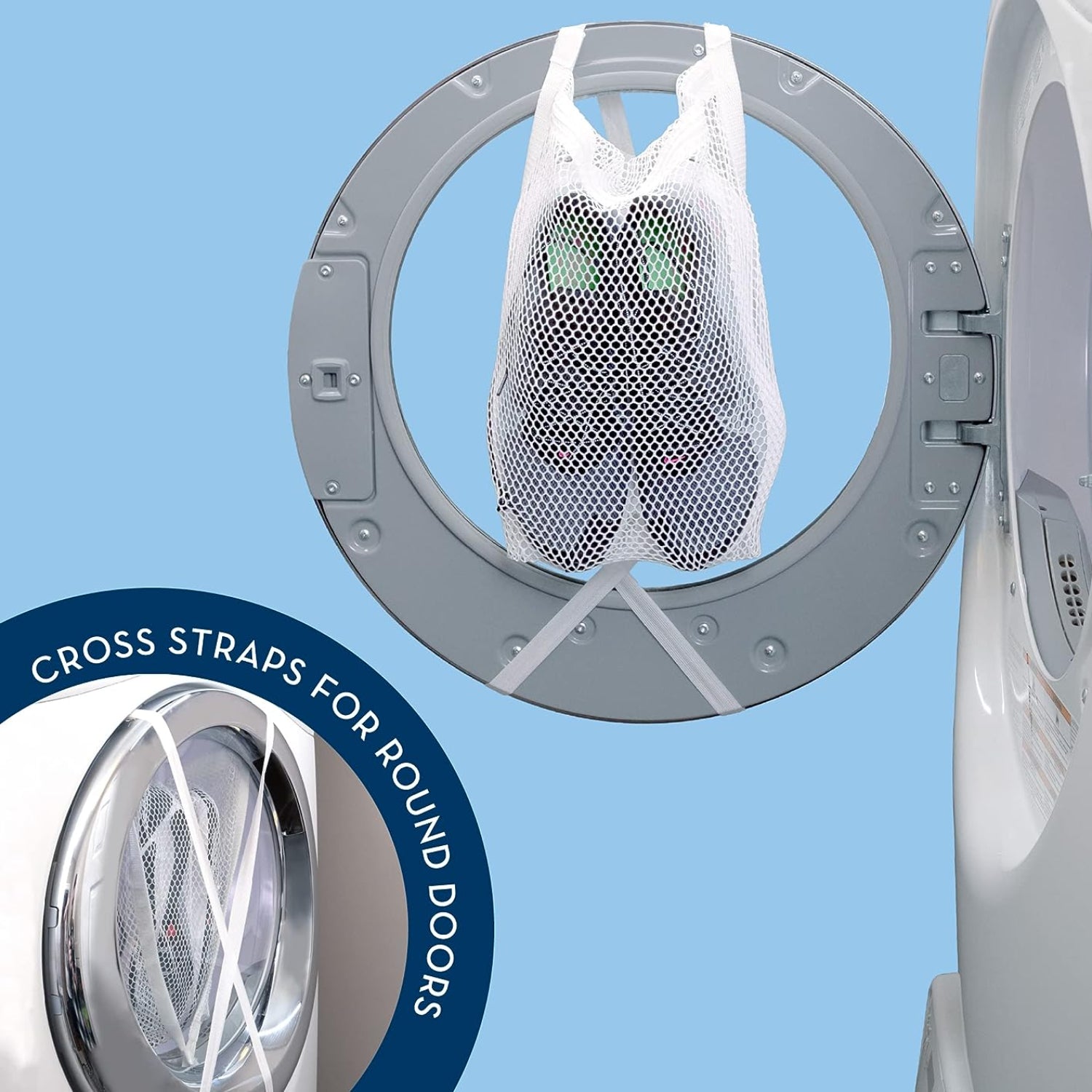 Clothes Dryer Bag Elastic Strap Shoe Laundry Net for Sneakers