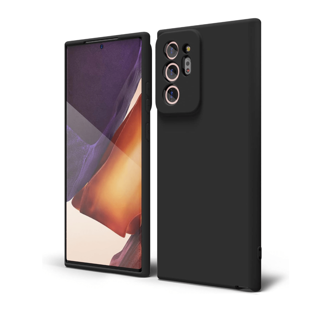 Liquid Silicone Slim Rubber TPU Phone Case for Samsung Galaxy Note 20 Ultra 20 10 Plus 10 9