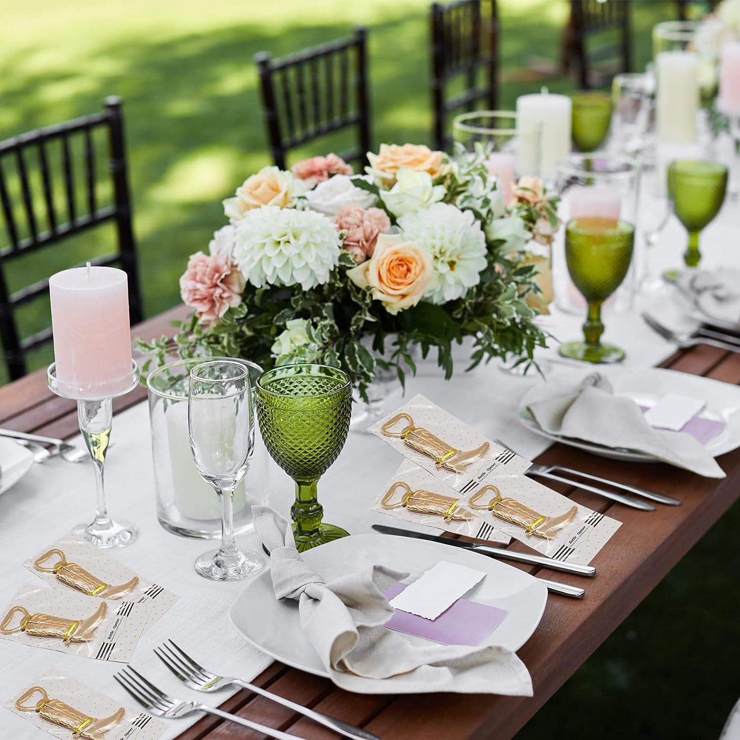 Cowboy Boot Shaped Bottle Opener Pack of 20 or 40 Bar and Wedding Favors