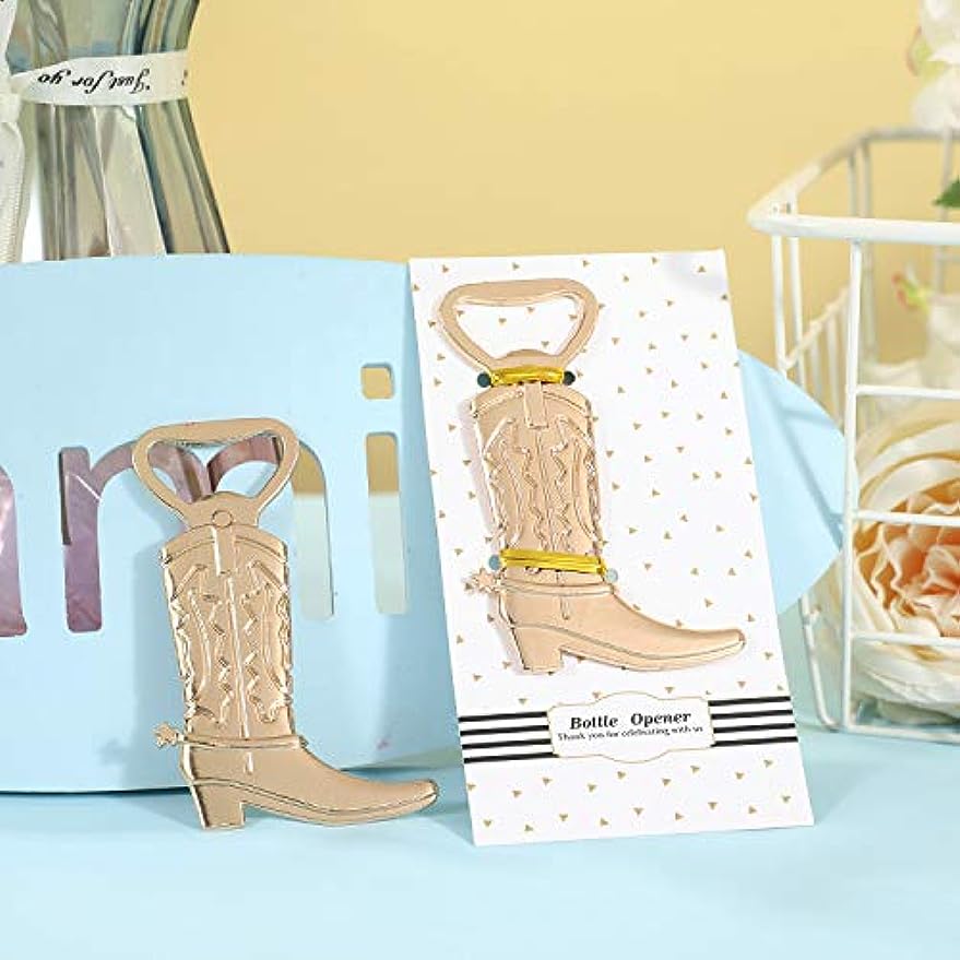 Cowboy Boot Shaped Bottle Opener Pack of 20 or 40 Bar and Wedding Favors
