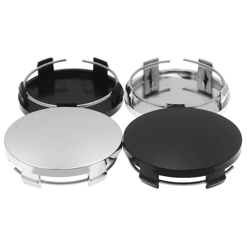 4 шт. колпачков на ступицу колеса, 60 мм, универсальные крышки для колес, центральные крышки для автомобильных колес