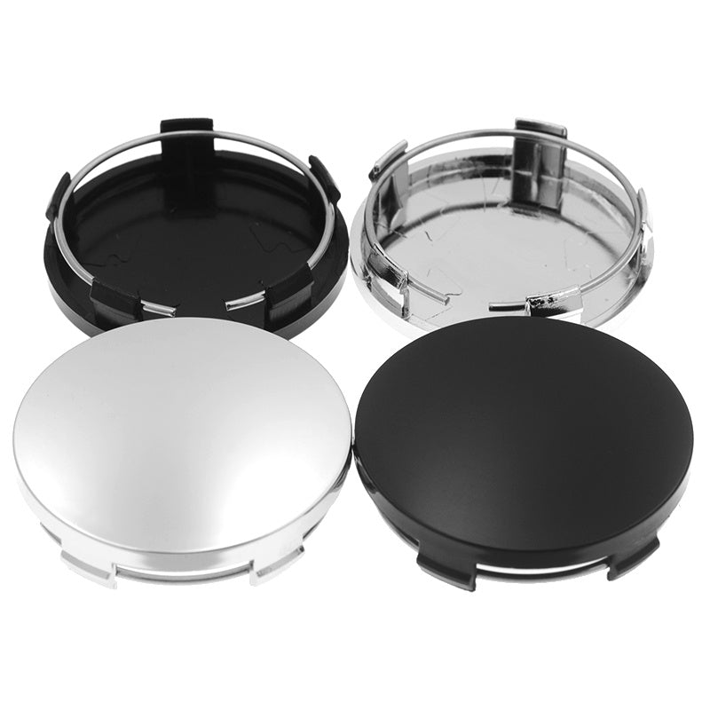 4 шт. колпачков на ступицу колеса, 60 мм, универсальные крышки для колес, центральные крышки для автомобильных колес