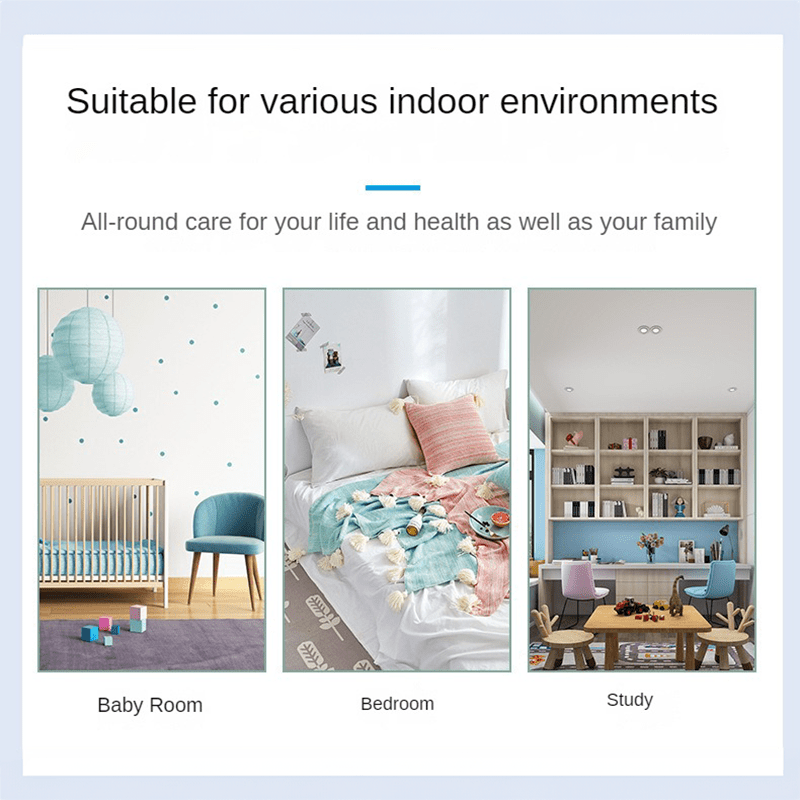 Digital Thermometer and Hygrometer with Clock, Accurate Temperature and Humidity Monitor, Battery Operated