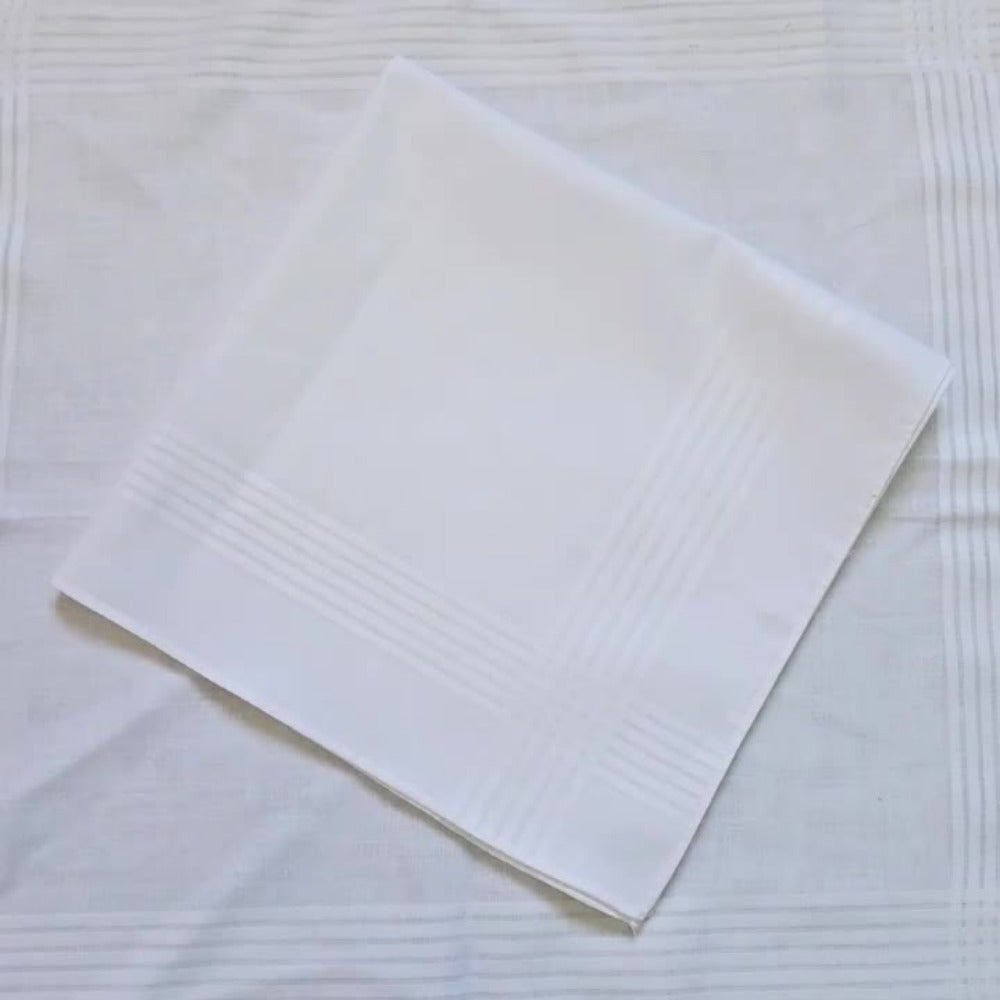 Pañuelo de algodón para hombre, amigable con la piel, para cenas al aire libre
