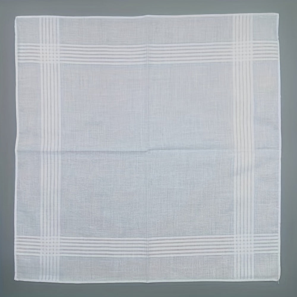 Pañuelo de algodón para hombre, amigable con la piel, para cenas al aire libre